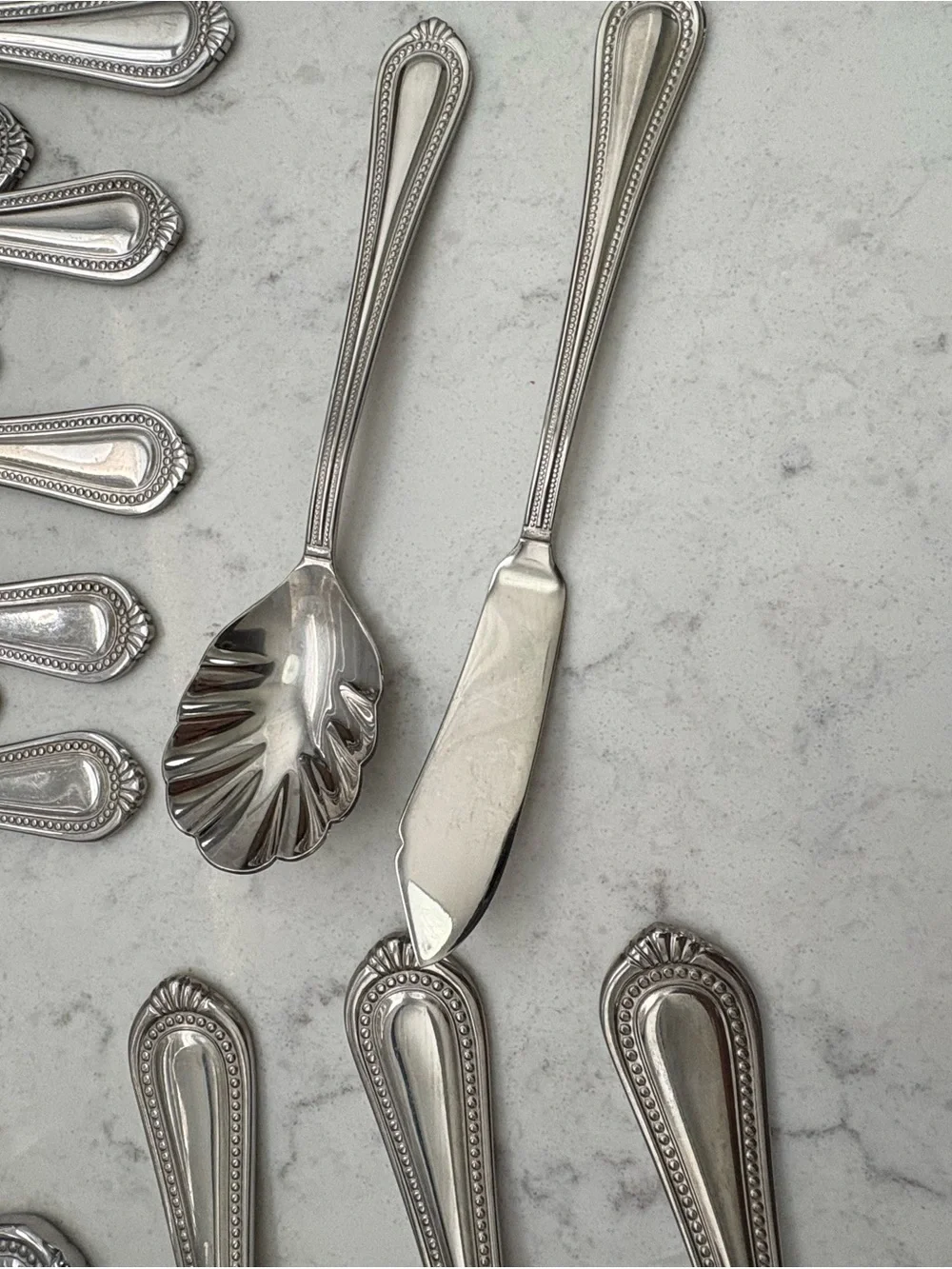 Wallace Chatham classic Stainless Steel 18/10 Flatware service for 12 -65 pieces